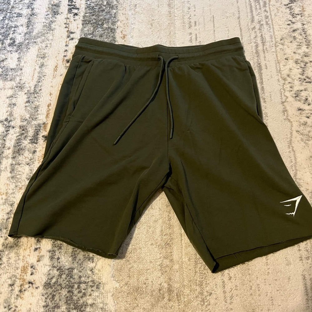Gymshark Olive Athletic Shorts